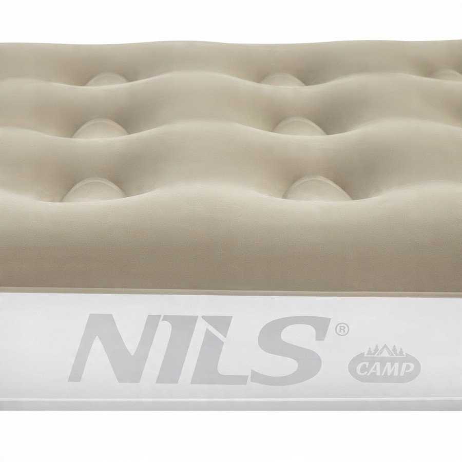 Nils Extreme NC2801 Čiužinys Turistinis DMUCHANY 191X73X22 CM BEŻOWY NILS CAMP