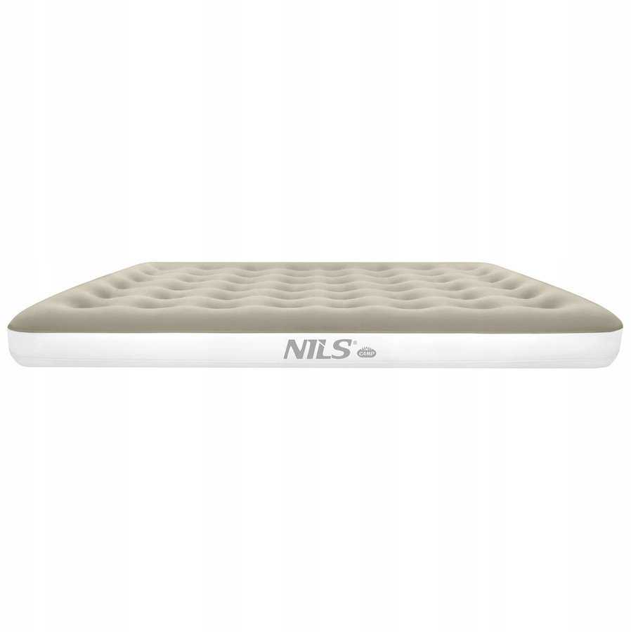 Nils Extreme NC2803 Čiužinys Turistinis DMUCHANY 203X152X22 CM BEŻOWY NILS CAMP