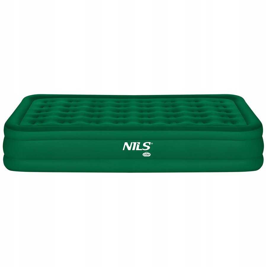 Nils Extreme NC2808 Čiužinys DWUOSOBOWY KING SIZE Žalias + POMPKA ELEKTRYCZNA NILS CAMP