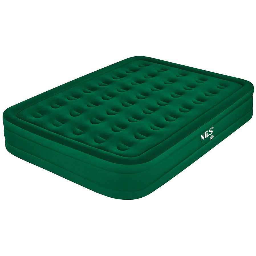 Nils Extreme NC2808 Čiužinys DWUOSOBOWY KING SIZE Žalias + POMPKA ELEKTRYCZNA NILS CAMP