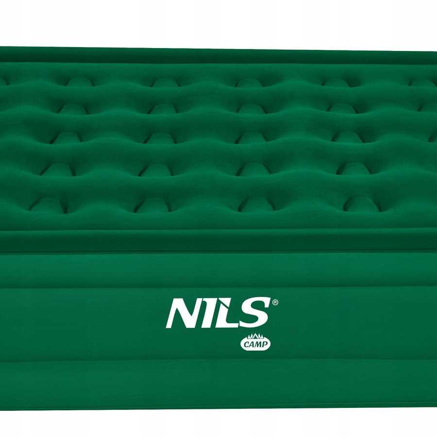 Nils Extreme NC2808 Čiužinys DWUOSOBOWY KING SIZE Žalias + POMPKA ELEKTRYCZNA NILS CAMP
