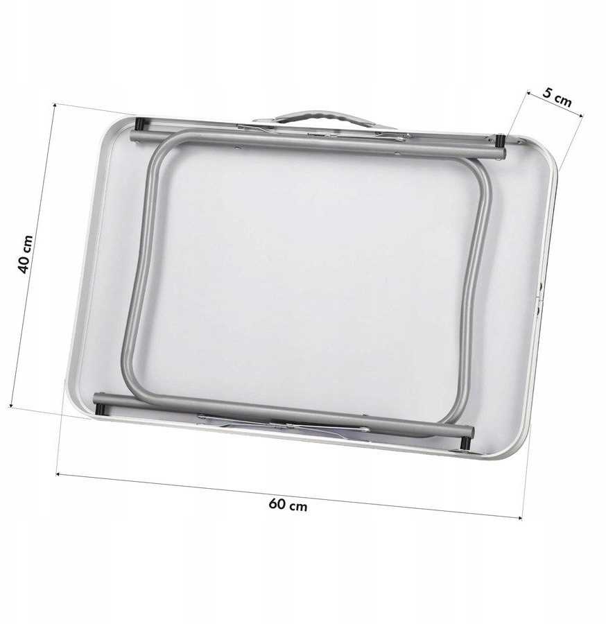 Nils Extreme NC3401 stalas KEMPINGOWY 60x40x50 CM Mėlynas NILS CAMP