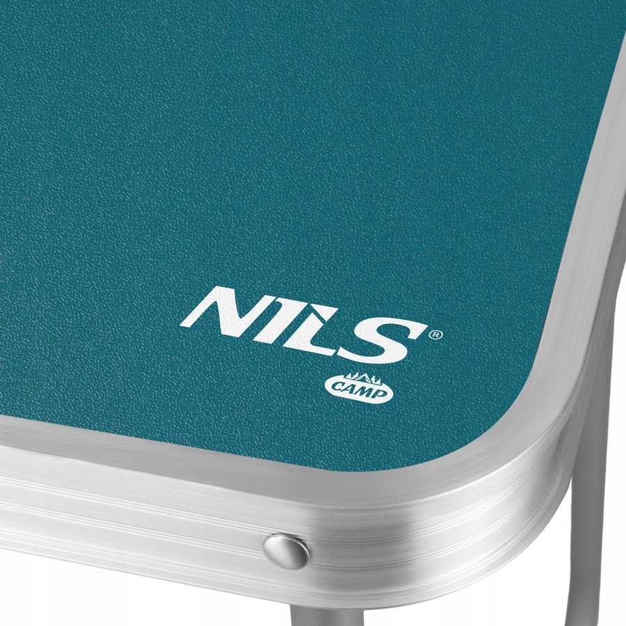 Nils Extreme NC3401 stalas KEMPINGOWY 60x40x50 CM Mėlynas NILS CAMP
