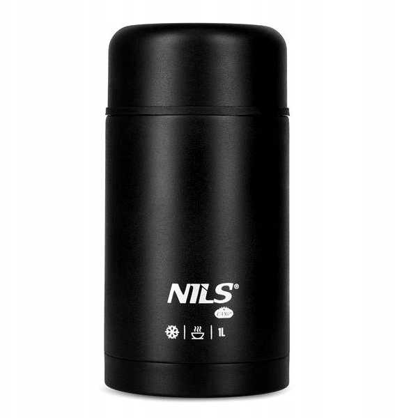 Nils Extreme NC3802 Termosas OBIADOWY 1000ML JUODA NILS CAMP