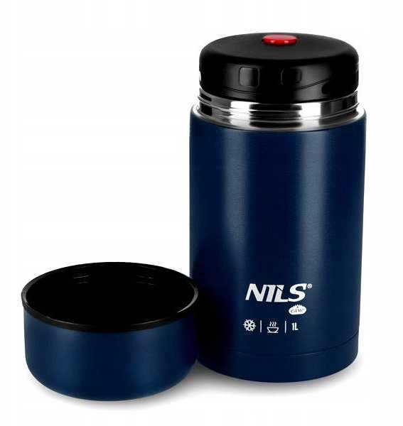 Nils Extreme NC3802 Termosas OBIADOWY 1000ML Mėlynas NILS CAMP