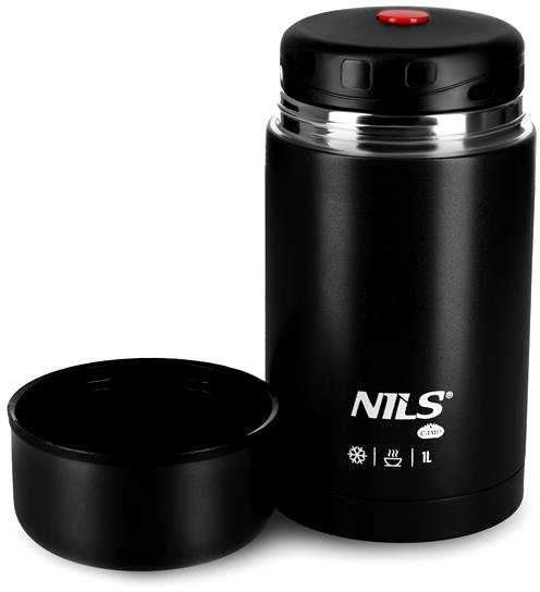 Nils Extreme NC3802 Termosas OBIADOWY 1000ML JUODA NILS CAMP