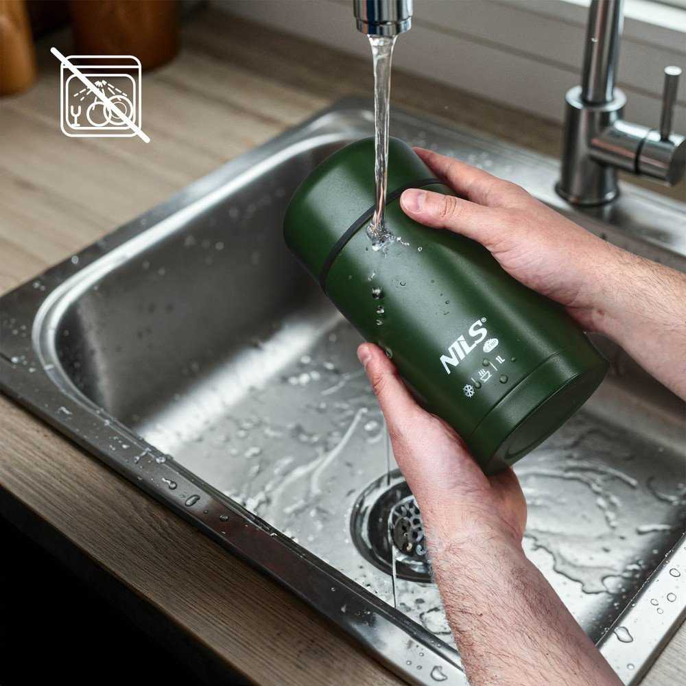 Nils Extreme NC3802 Termosas OBIADOWY 1000ML Žalias NILS CAMP