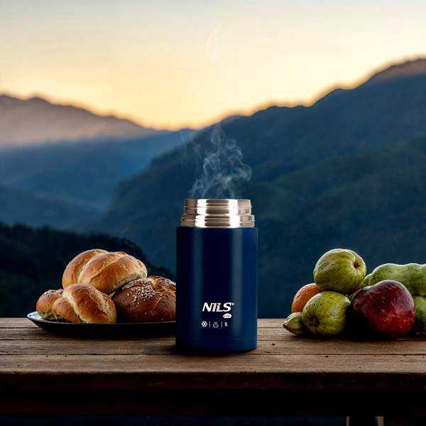 Nils Extreme NC3802 Termosas OBIADOWY 1000ML Mėlynas NILS CAMP