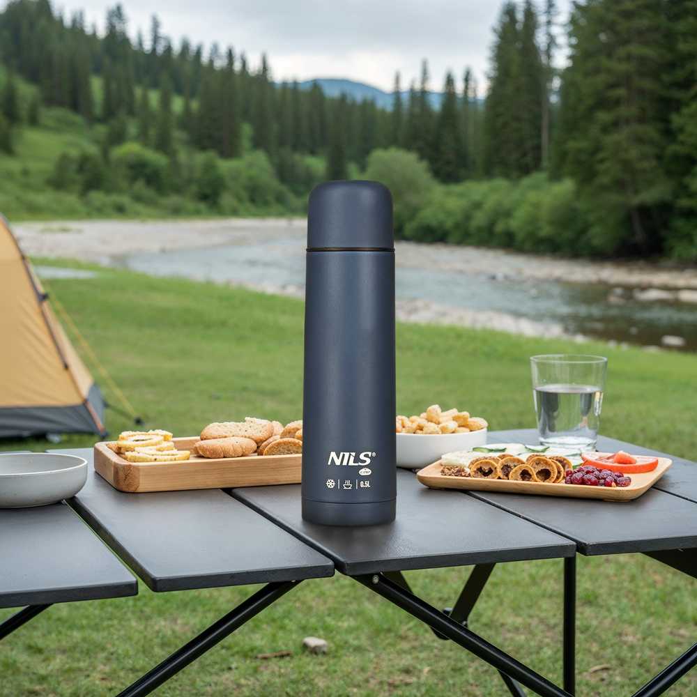 Nils Extreme NC3803 Termosas Turistinis 500 ML Mėlynas NILS CAMP