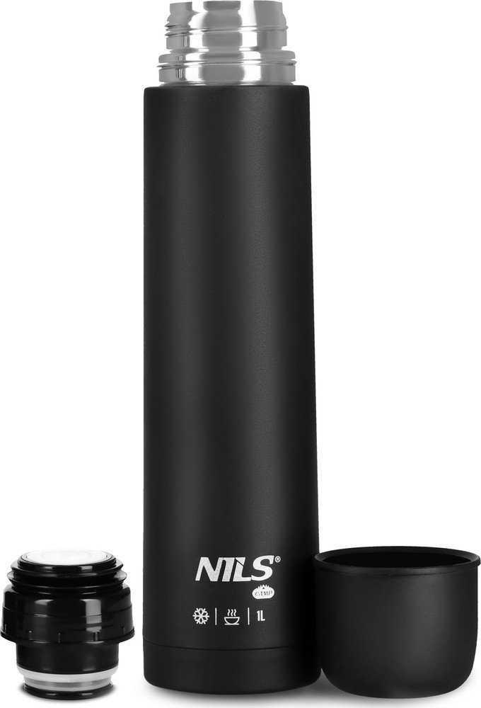 Nils Extreme NC3804 Termosas Turistinis 1000 ML JUODA NILS CAMP