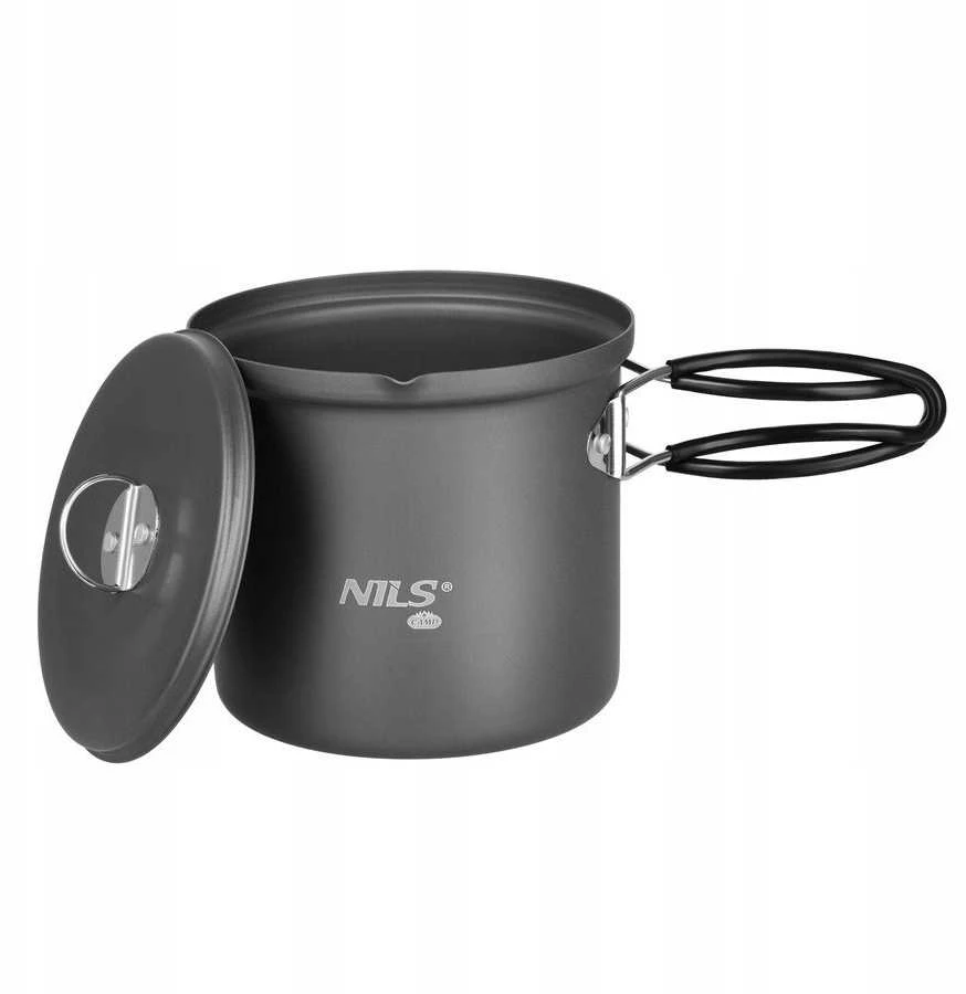 Nils Extreme Nils Camp Nc4202 Aliumininis turistinis puodas su dangteliu, 1000ml
