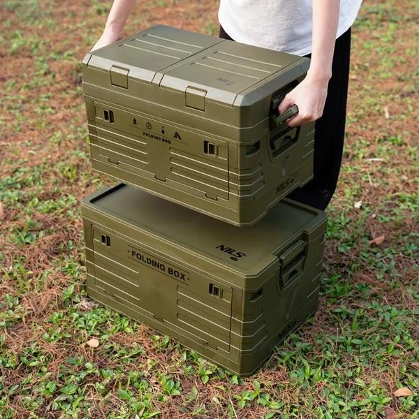 Nils Extreme NCB4003 SKŁADANA SKRZYNIA KEMPINGOWA Z POKRYWĄ ŽALIA 40L NILS CAMP