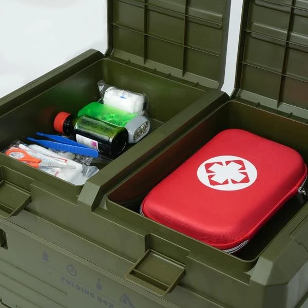 Nils Extreme NCB4003 SKŁADANA SKRZYNIA KEMPINGOWA Z POKRYWĄ ŽALIA 40L NILS CAMP