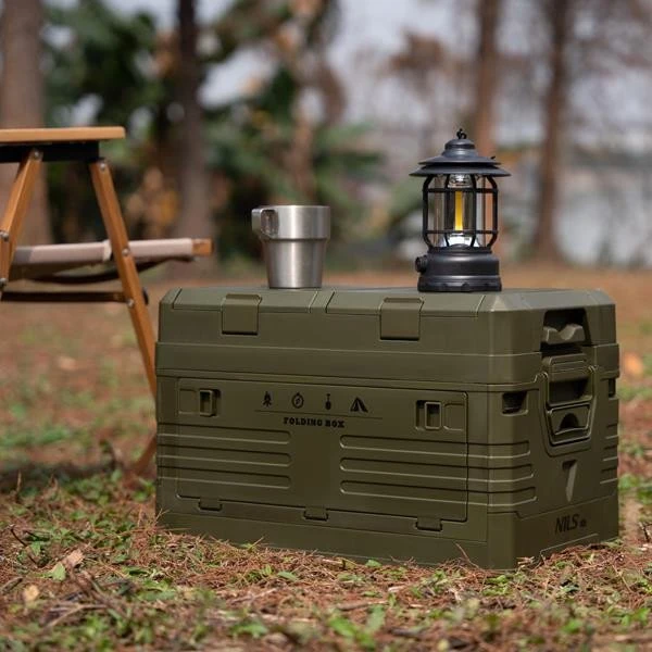 Nils Extreme NCB4003 SKŁADANA SKRZYNIA KEMPINGOWA Z POKRYWĄ ŽALIA 40L NILS CAMP