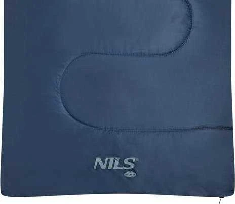 Nils Extreme M dydžio tamsiai mėlynai pilkas miegmaišis NILS Camp NC2107