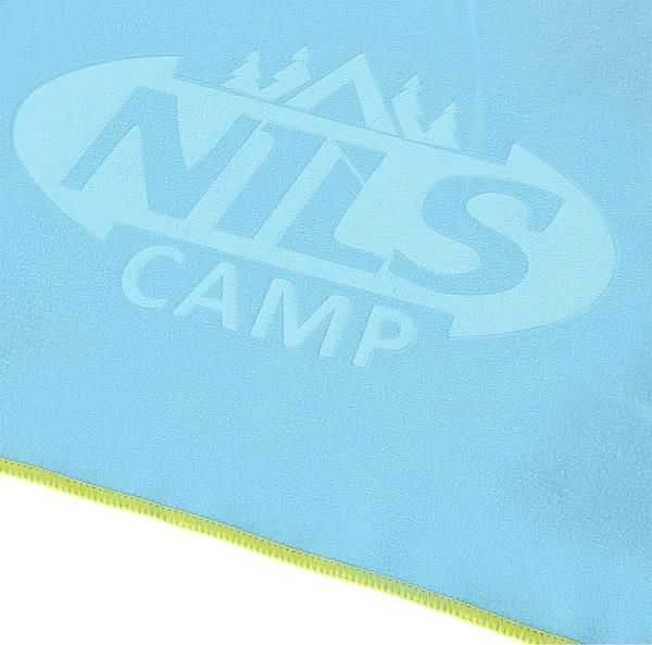 Mikropluošto rankšluostis Nils Camp NCR mėlynas-žalias - 140 x 70 cm