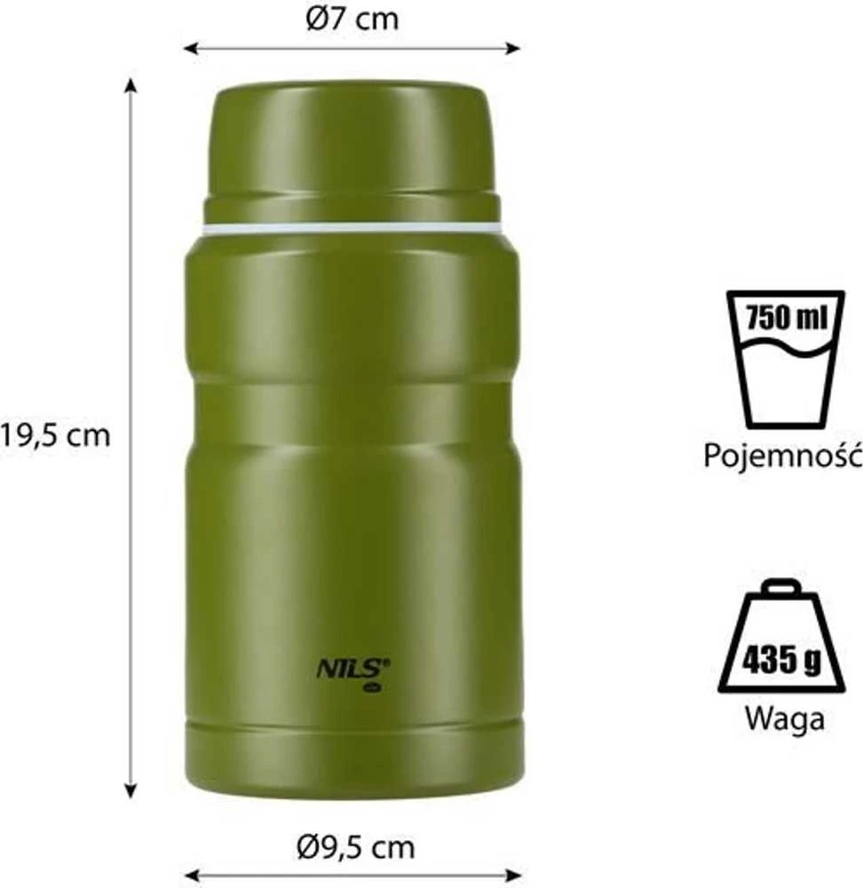 NCT02 Termosas Rinkinys 750ML NILS CAMP