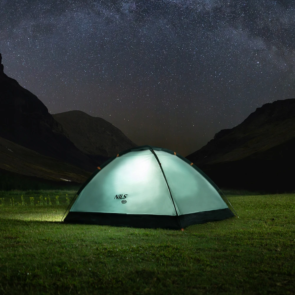 Turistinė palapinė Nils Extreme NILS NC6033 NAMIOT KEMPINGOWY Žalias NIGHTFALL