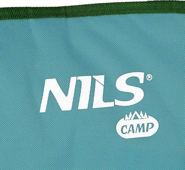 NILS CAMP stovyklavimo kėdė su gėrimo laikikliu NC3079, Žalia
