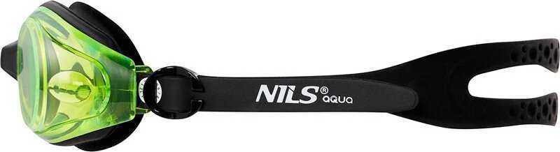 Juodi / žali plaukimo akiniai NILS AQUA NQG600AF