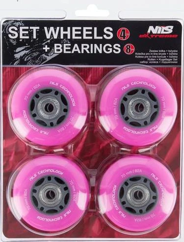 PU Juodas N ABEC-9 rinkinys Nils Extreme