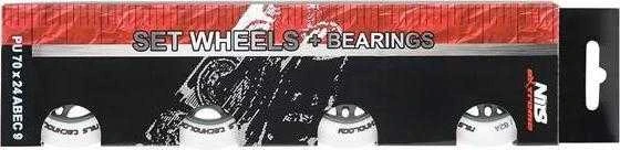 PU Juodas N ABEC-9 rinkinys Nils Extreme
