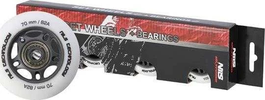 PU Juodas N ABEC-9 rinkinys Nils Extreme