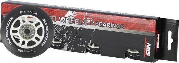PU Juodas N ABEC-9 rinkinys Nils Extreme