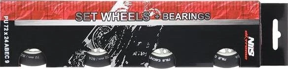 PU Juodas N ABEC-9 rinkinys Nils Extreme