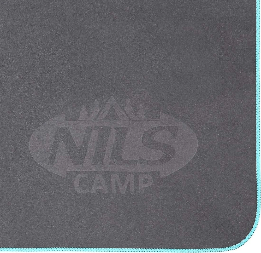 Rankšluostis Nils Camp NCR13 MIKROPLUOŠTO RANŠŠLUOTIS PILKAS 200X90 cm NILS, M