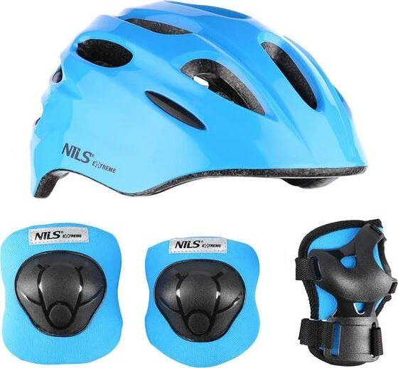 Šalmo ir apsaugų rinkinys MTW01+H210 NILS Extreme