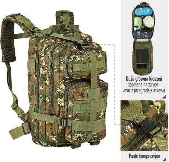 Kuprinė Nils Camp Moro Defender CBT7204, žalia