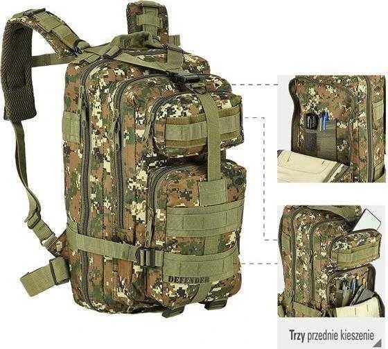 Kuprinė Nils Camp Moro Defender CBT7204, žalia