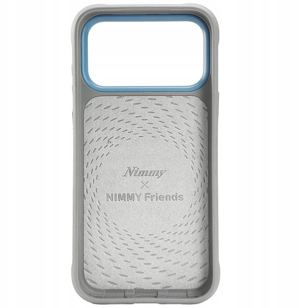 „Nimmy Glasses Cool“ dėklas, skirtas „iPhone 17 Pro“ – pilkas