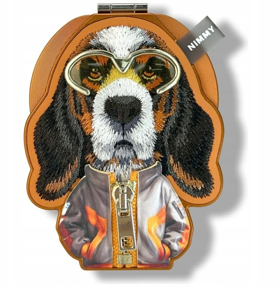 Magnetic pendant Nimmy Cool&Cute 2.0 Dog oranžinės spalvos
