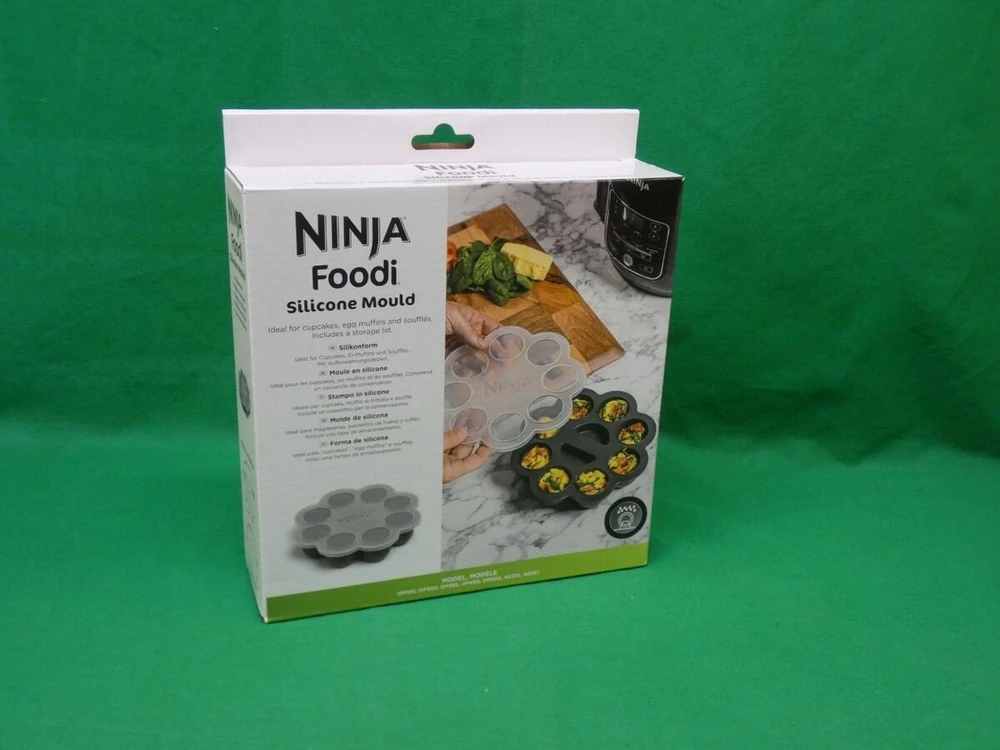 Ninja Foodi juoda Forma mini do pieczenia su silikonu