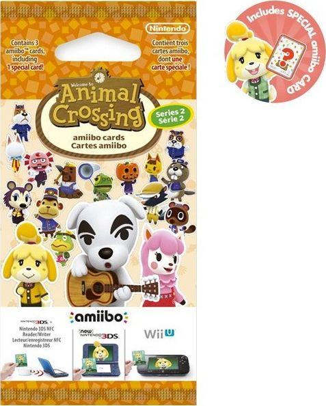 Nintendo Animal Crossing amiibo Kortelės Serija 2 (3vnt)