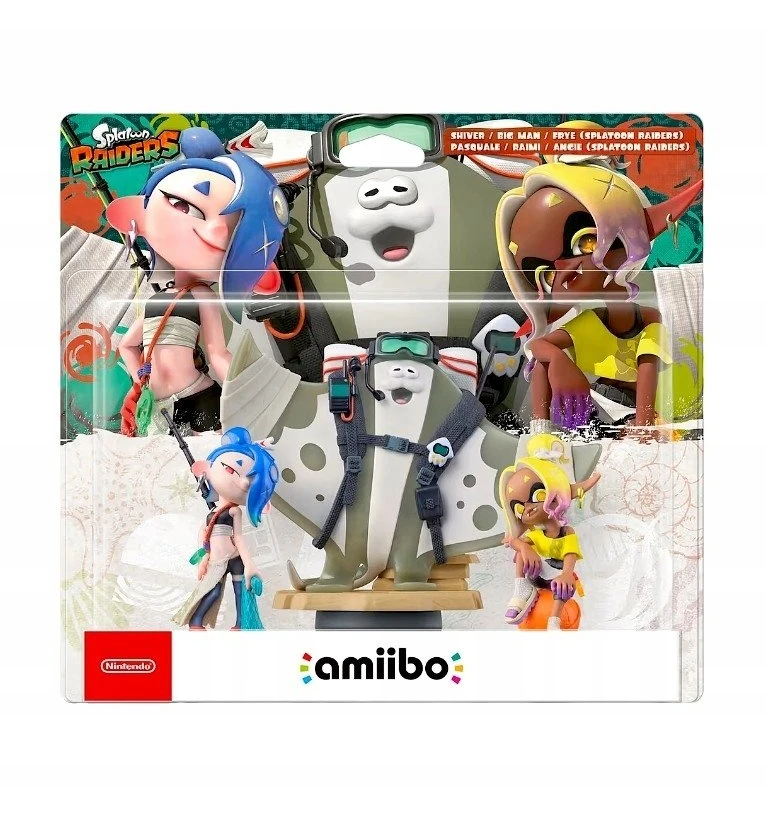 Nintendo Amiibo Splatoon Shiver, Frye ir Big Man