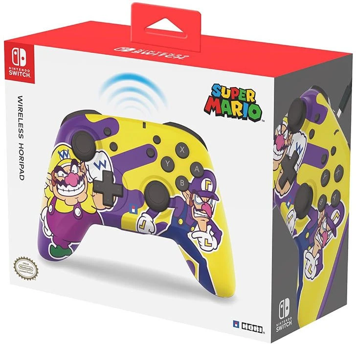 „Nintendo Hori SWITCH“ belaidis HORIPAD (Wario&Waluigi)