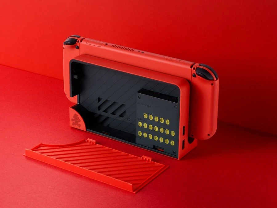 Nintendo Switch OLED Mario Raudona leidimas