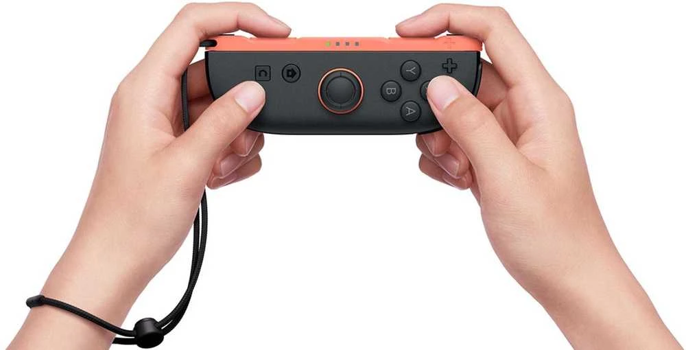 Nintendo 10015101 žaidimų valdiklis Juoda, Raudona „Bluetooth“ Vairalazdė Analoginis / skaitmeninis „Nintendo Switch 2“