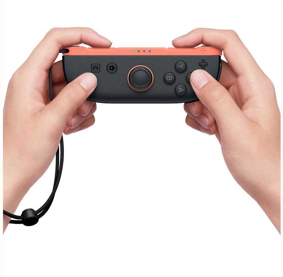 Nintendo 10015101 žaidimų valdiklis Juoda, Raudona „Bluetooth“ Vairalazdė Analoginis / skaitmeninis „Nintendo Switch 2“