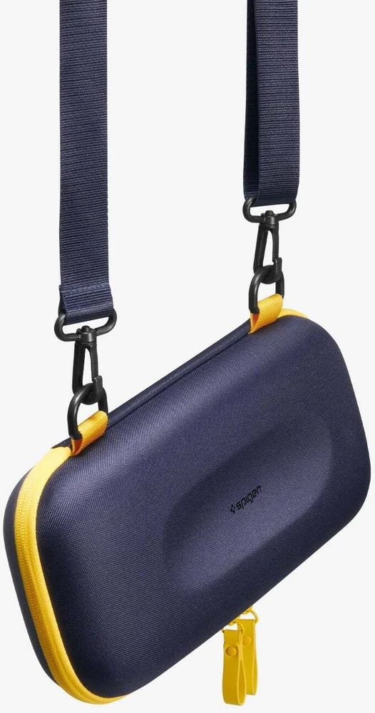 Spigen Nano Pop Pro Pouch for Nintendo Switch 2 - Navy Mėlyna and Geltona