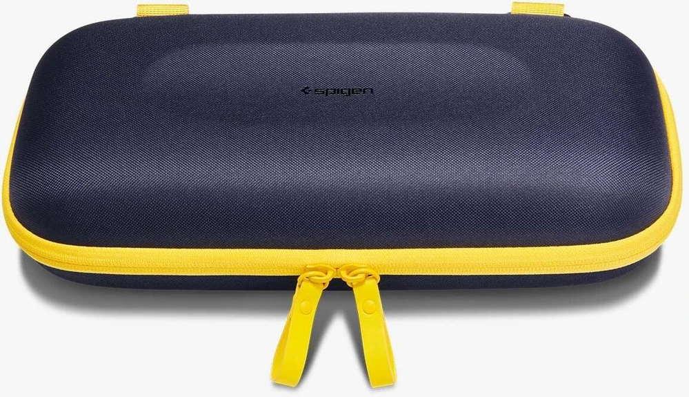 Spigen Nano Pop Pro Pouch for Nintendo Switch 2 - Navy Mėlyna and Geltona