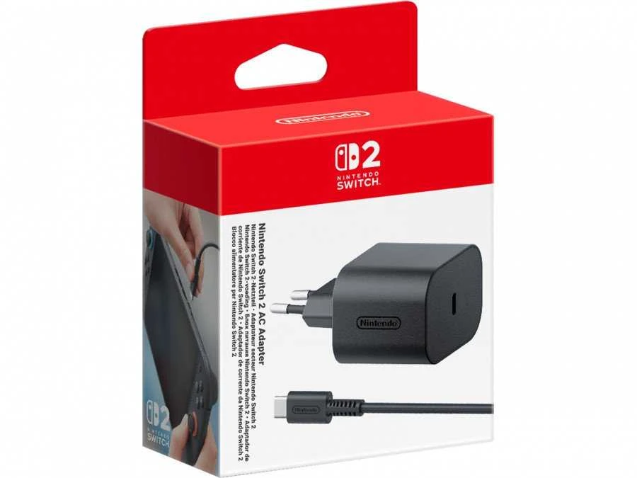„Nintendo Switch 2“ kintamosios srovės adapteris