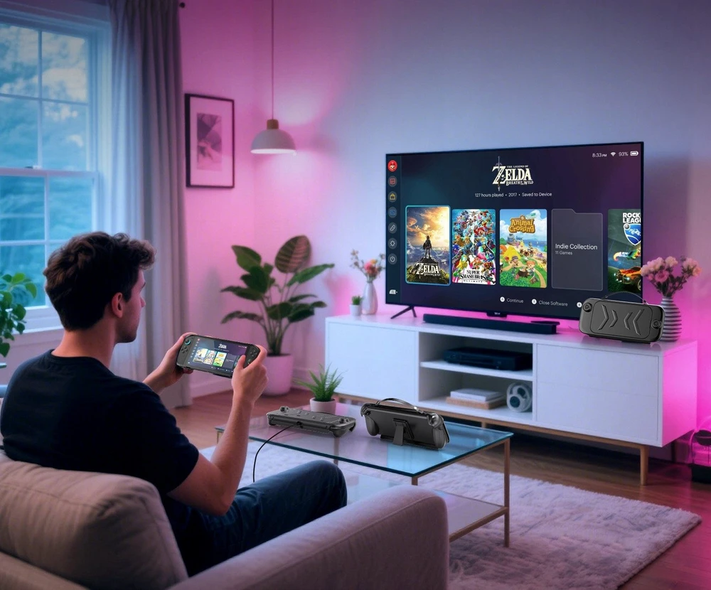 JYS Dėklas priekinei ir galinei Nintendo Switch 2 konsolės daliai NS2272-V2 (SB10469)