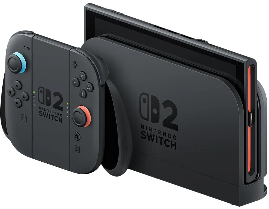 Nešiojama žaidimų konsolė Nintendo Switch 2, 7.9", 256 GB, Wi-Fi, Juoda + Mario Kart World žaidimas