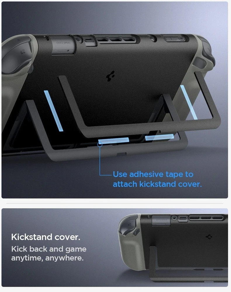 Spigen Nano Pop, juodas sesame - Nintendo Switch 2