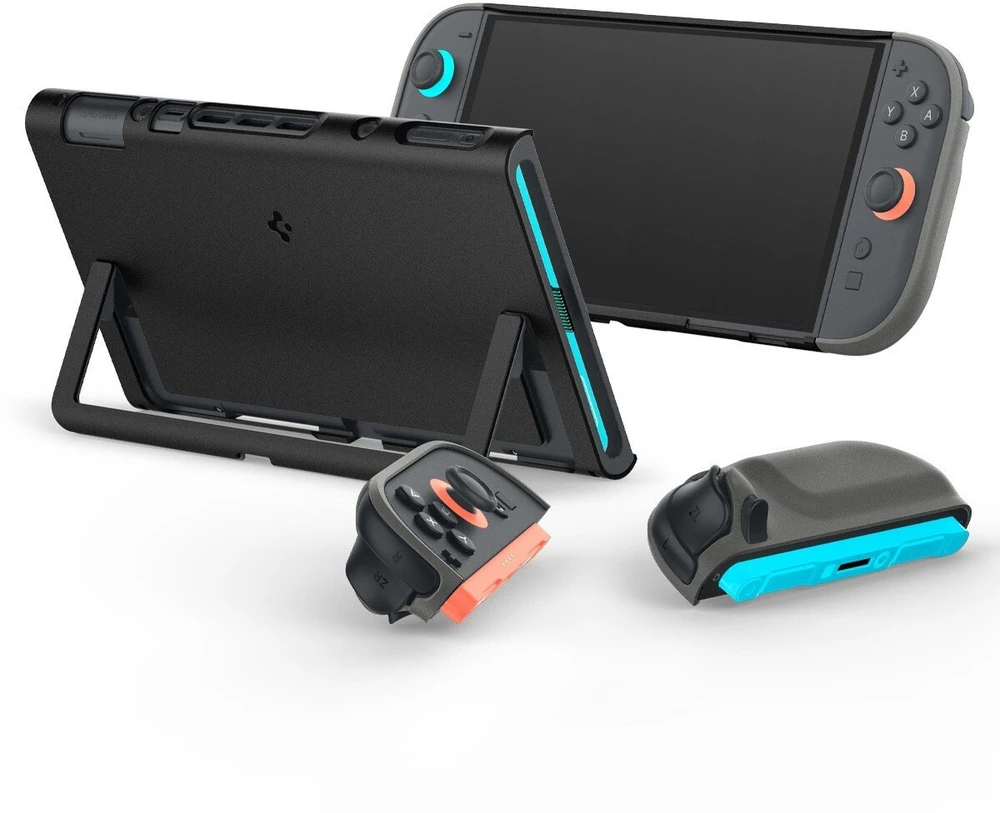 Spigen Nano Pop, juodas sesame - Nintendo Switch 2