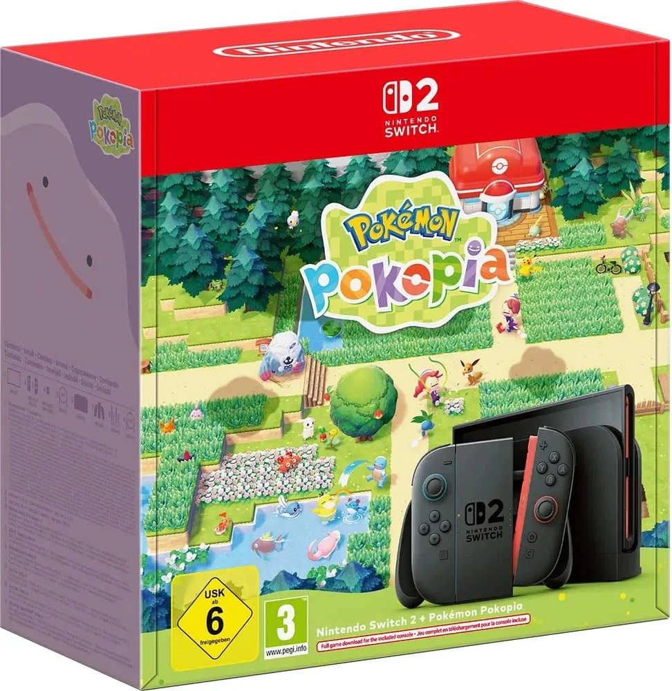 Nintendo Switch 2 konsolė + Pokémon Pokopia